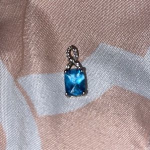 925 Topaz Pendant